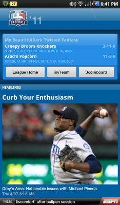 Android Quick App: ESPN FLB