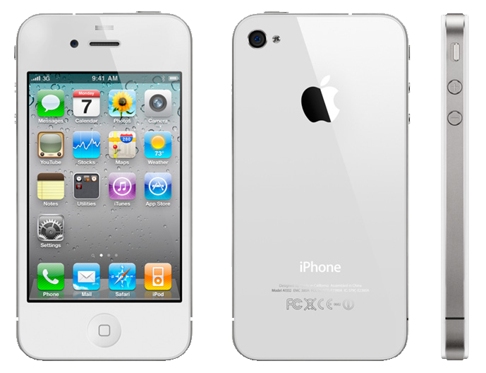 Apple Now Shipping White iPhone 4 to Stores