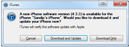 Download iOS 4.3.2 on Horizon, Release in Two Weeks