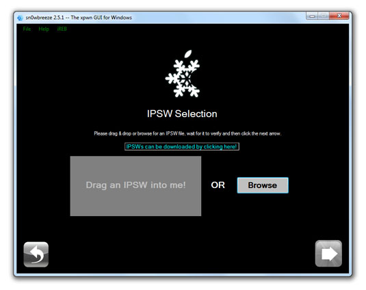 sn0wbreeze02 How to Jailbreak Apple TV 2 on iOS 4.3 with sn0wbreeze (untethered)